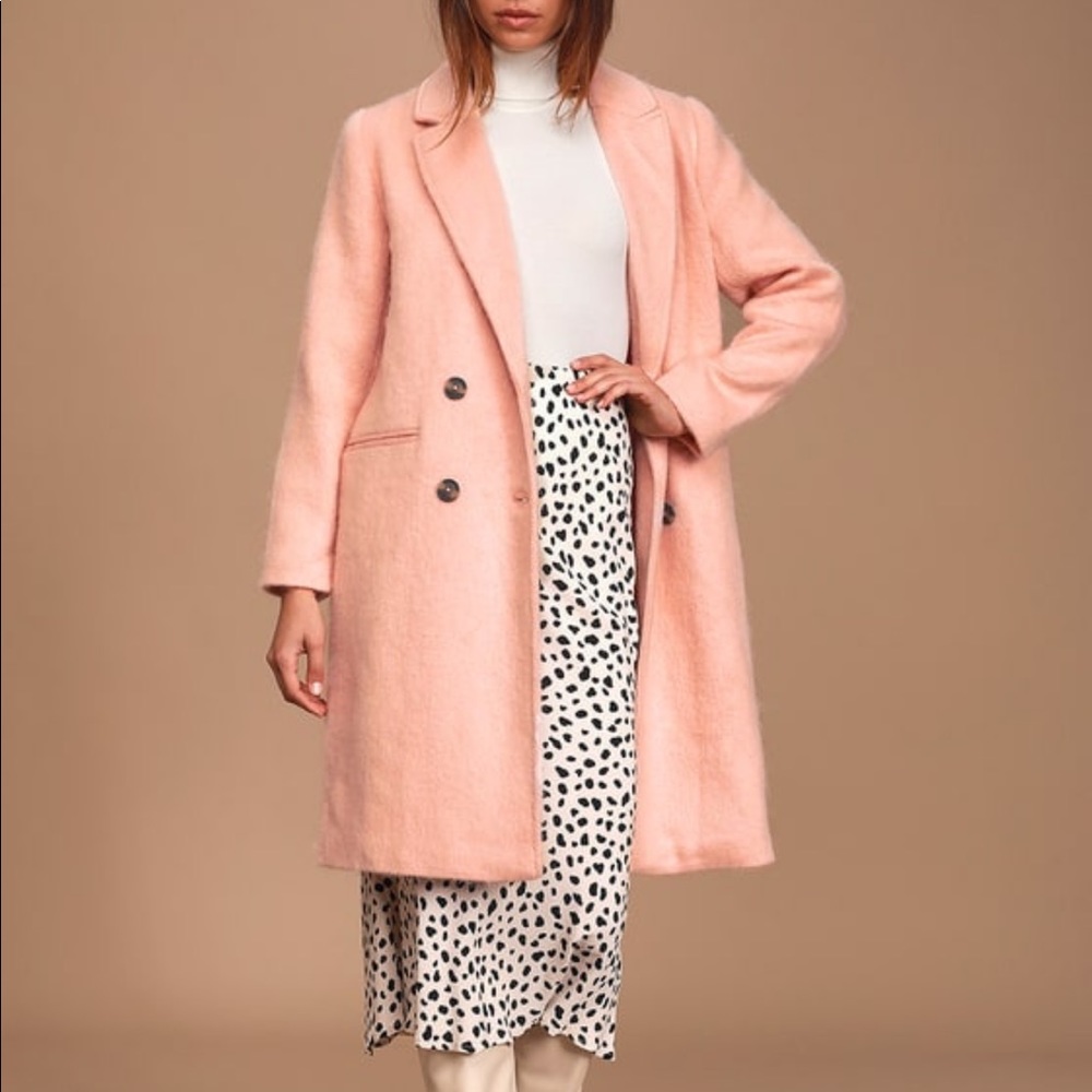 Cupcakes and Cashmere pink coat